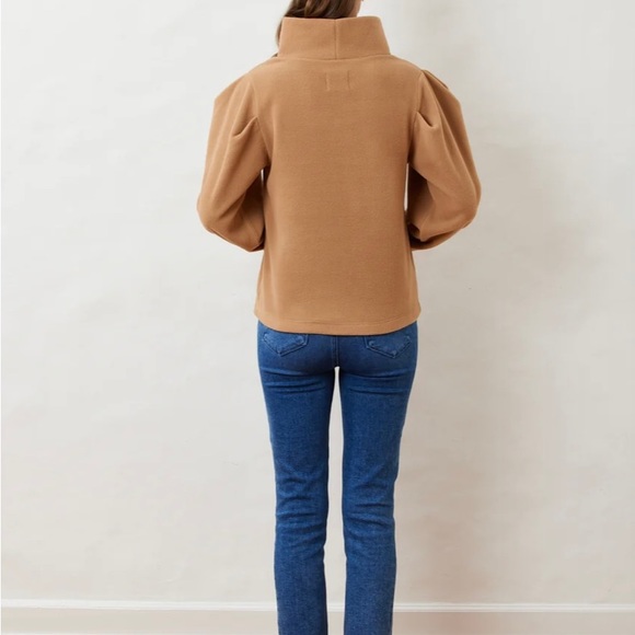 Dudley Stephens XS Camel Tomney Turtleneck - Picture 5 of 9